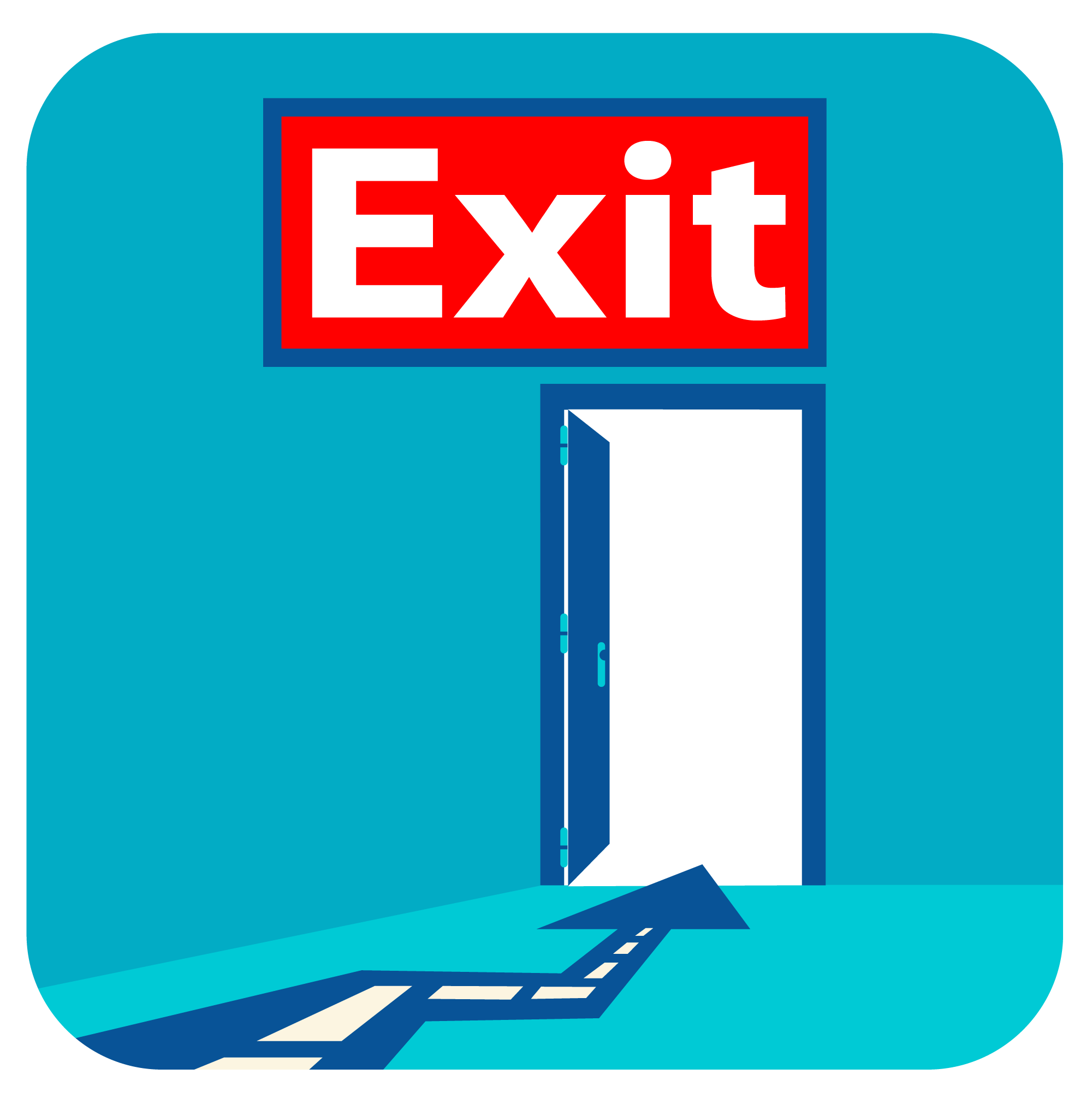 Logo de EXIT, la aplicación para salir de deudas